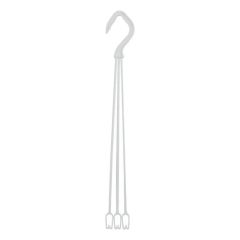 AGATATOARE DESCH 38CM, ALBA