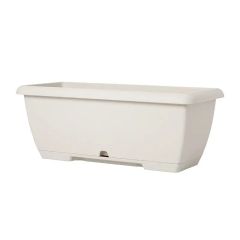 JARDINIERA TERRAE 40 CU FARFURIE ALB PIATRA