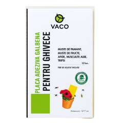 CAPCANA MONITORIZARE PLACI ADEZ. MONITORIZARE INSECTE-GALB(14*7)10BUC