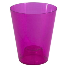 GHIVECI ORHIDEE VULCANO 13CM MOV TRANSPARENT