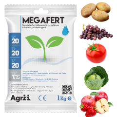 INGRASAMANT MEGAFERT 20-20-20 +TE - 1KG R