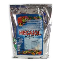 FERTILIZANT FOLIAR MEGASOL 15-30-15D + TE - 25KG