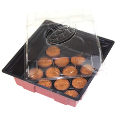 Set minisera cu tablete din fibra de cocos 12- HYD